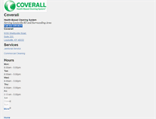 Tablet Screenshot of coverallservicelouisville.com